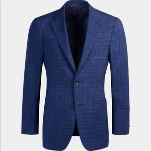 Suitsupply Havana Blue Check Jacket